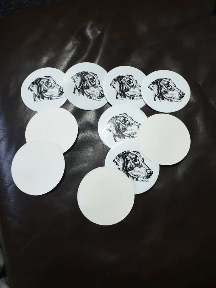Dobermann set - Stickers x 10