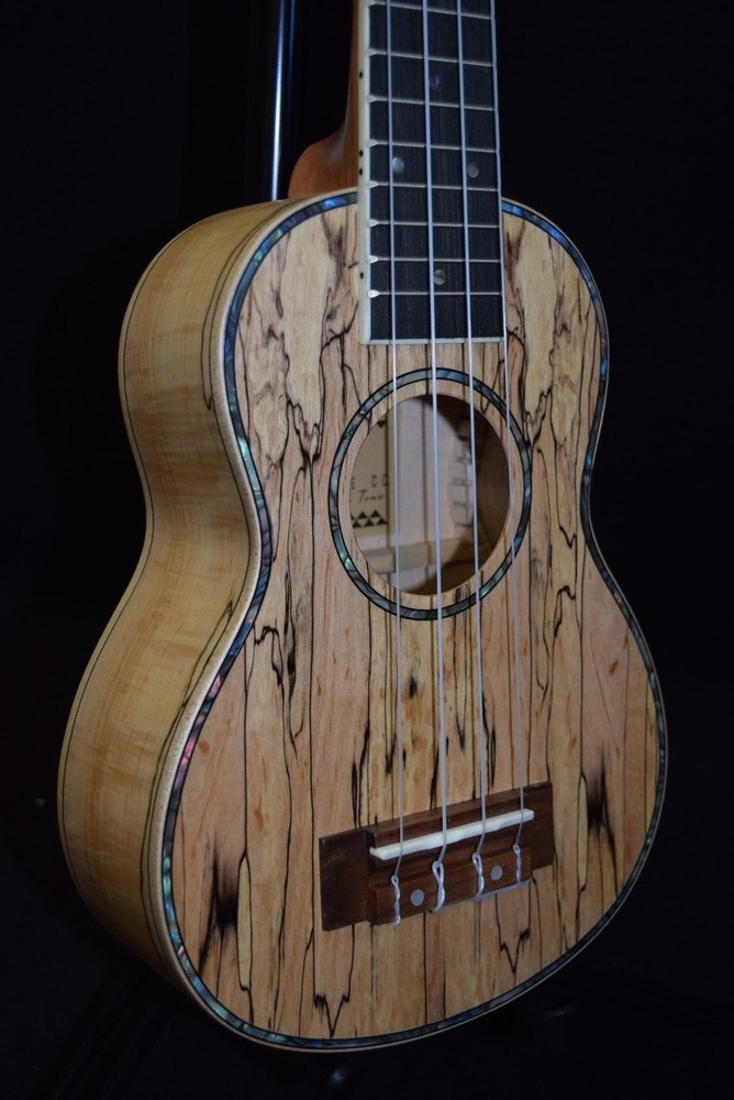 Maui Ukulele Co. Spalted Maple Soprano