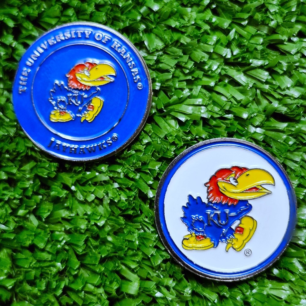 Kansas Jayhawks Golf Ball Marker New