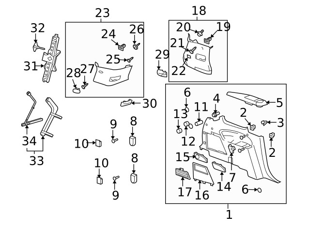 Genuine GM Air Grille 15805471