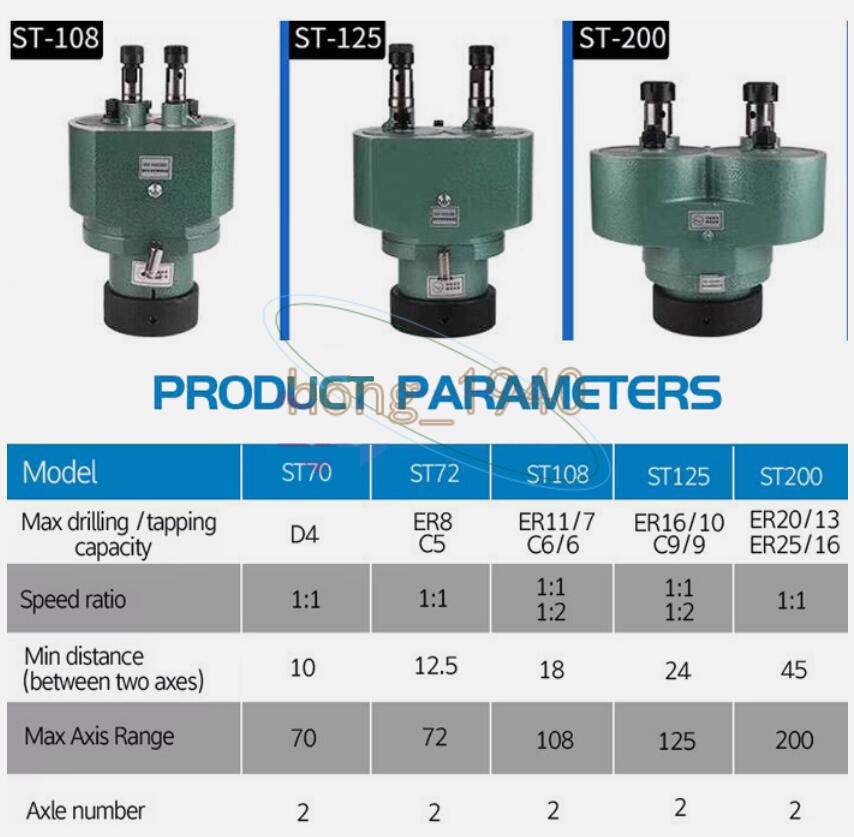 Two-Spindle Boring Machine Multi-spindle Drill Multi-Head Drill Tapping Machine