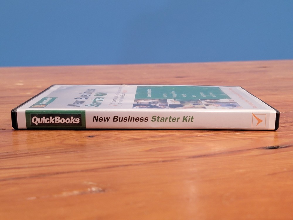 Intuit - QuickBooks - New Business Starter Kit Software - Tutorial - SEALED