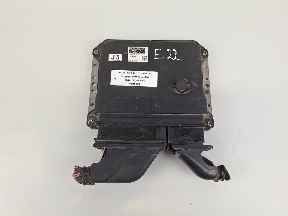 Toyota Corolla E140 E150 2012 Engine Control Unit/Module 8966112J30 kW BVV398