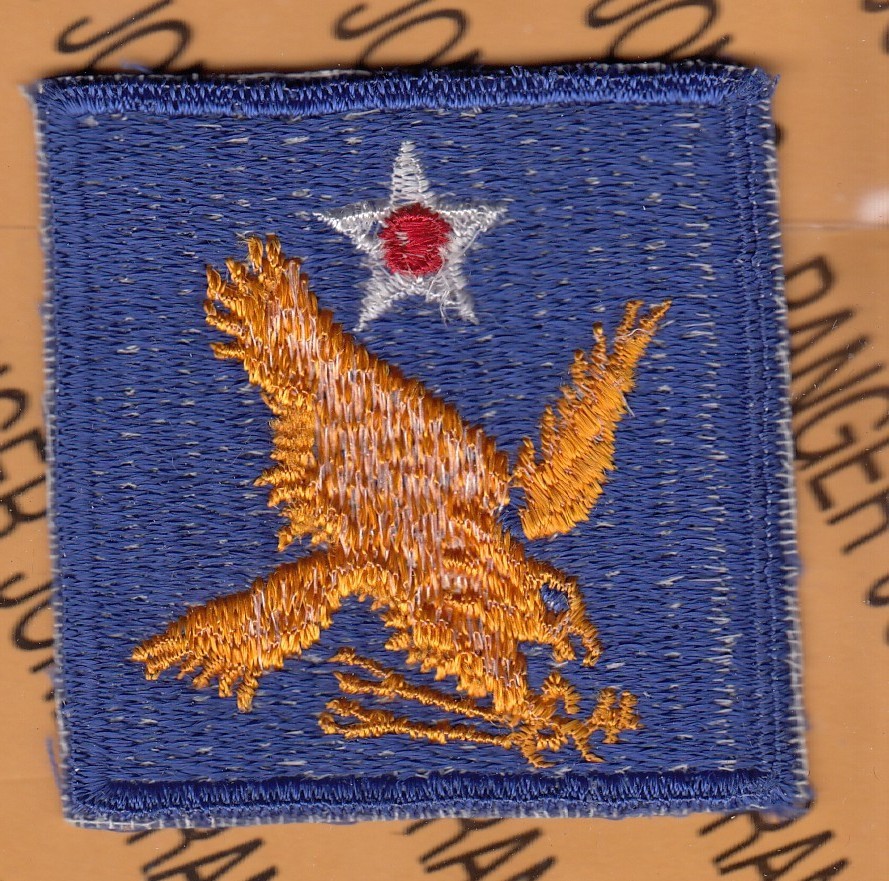 WWII USAAF USAF 2nd Air Force ~2.75" patch c/e D4
