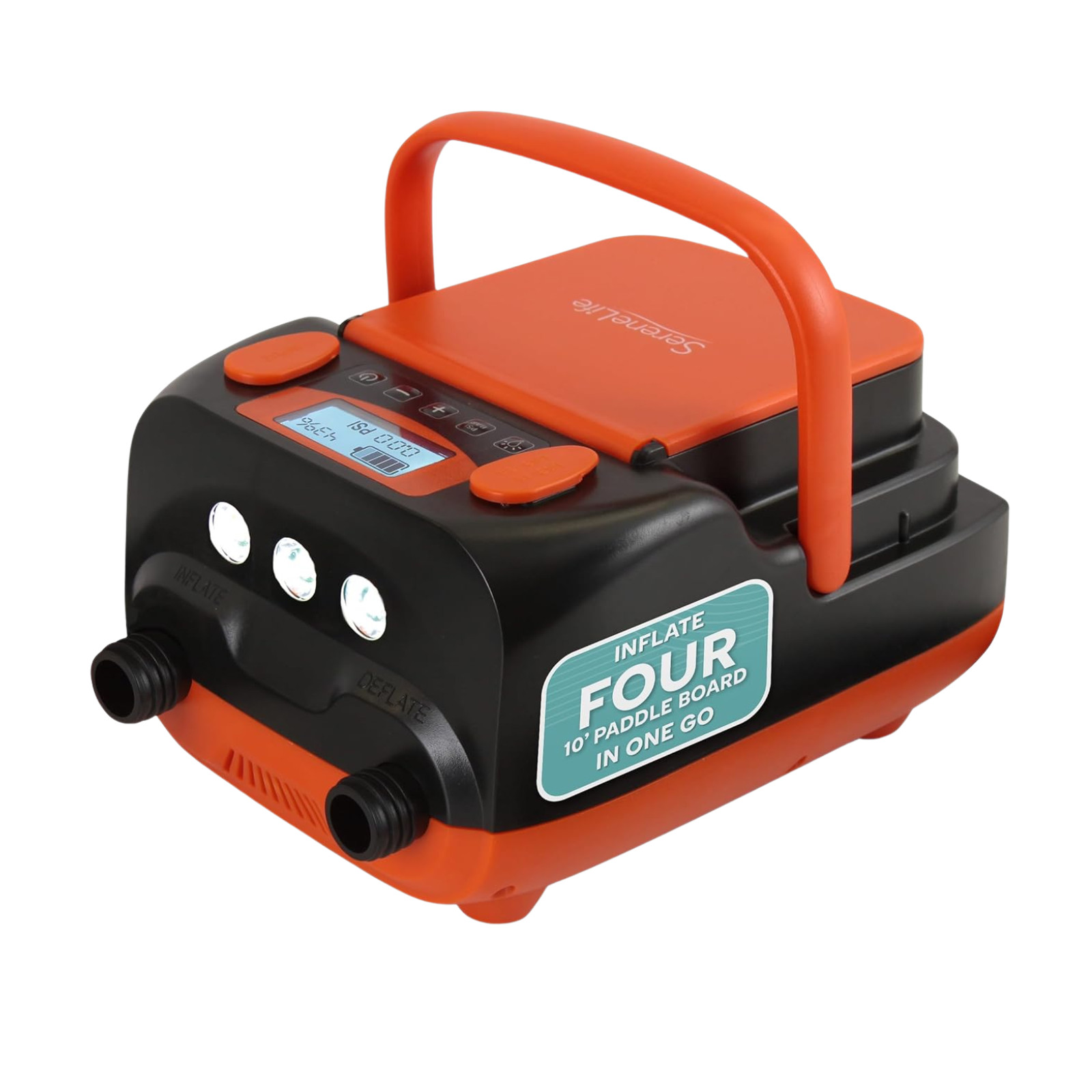 Inflatable Paddle Board Pump Compressor - 16PSI High Pressure SUP Inflator