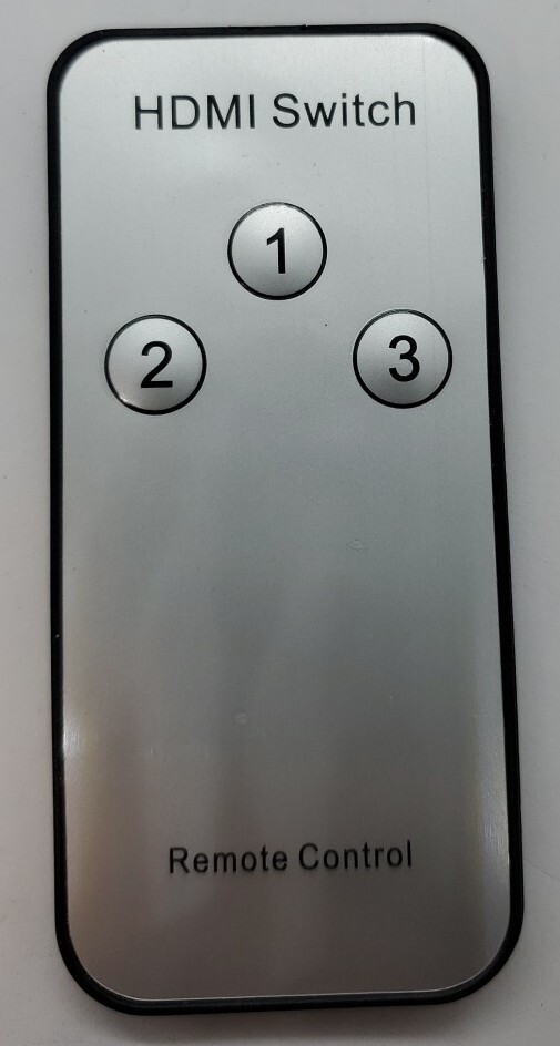 Blackweb BWC17AV001 HDMI Switch Remote Control