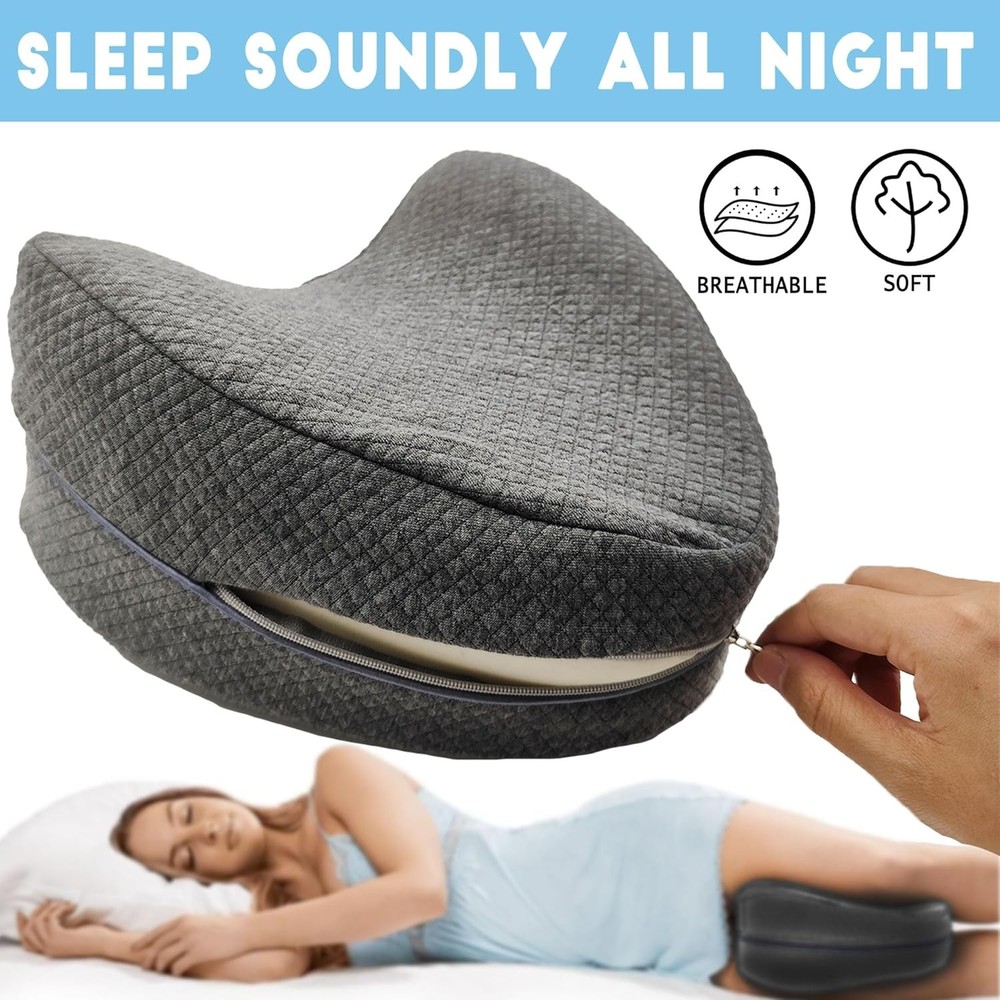 Pillowcase for Contour Memory Foam Side Sleeper Support Pillow, Pillowcase