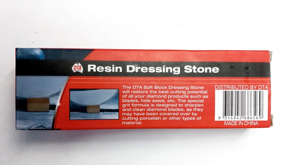 DTA Resin Dressing Stone For Diamonds DBDS-FX