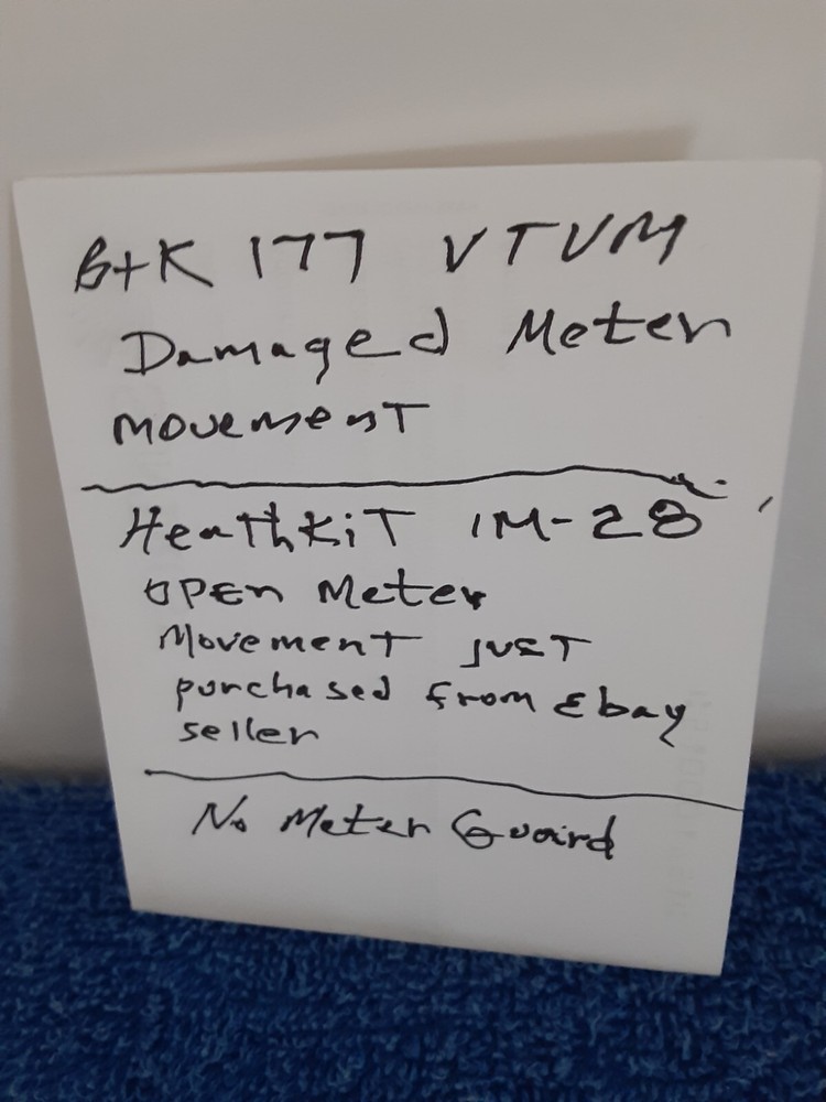 VTVM PROTECTION METER & POWER TRANSFORMER (RCA,HEATHKIT,EICO,TRIPLETT SIMPSON