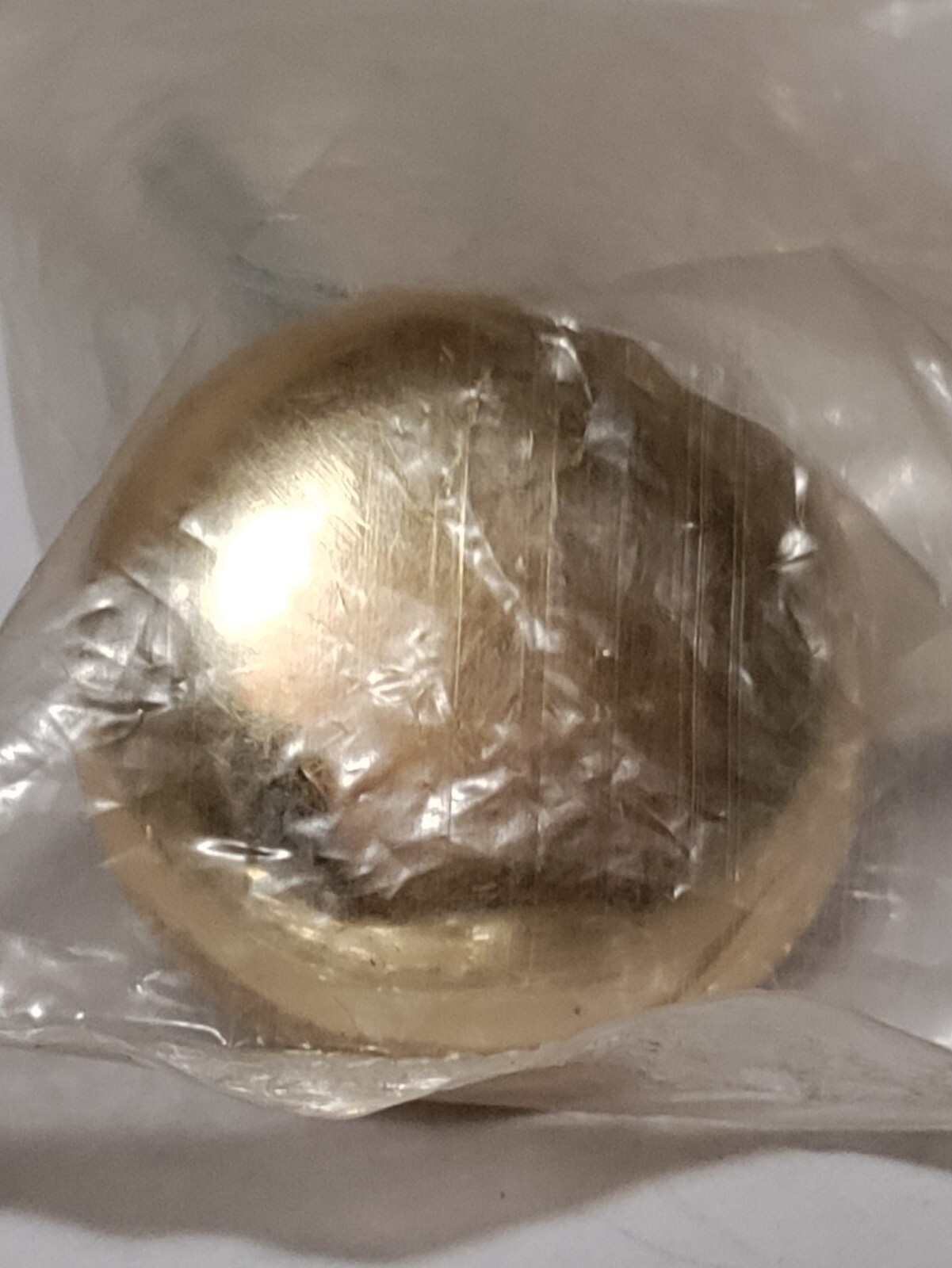 Vintage Allison Round Brass Cabinet Pulls Drawer Knobs # 831PB Lot Of 5 NOS