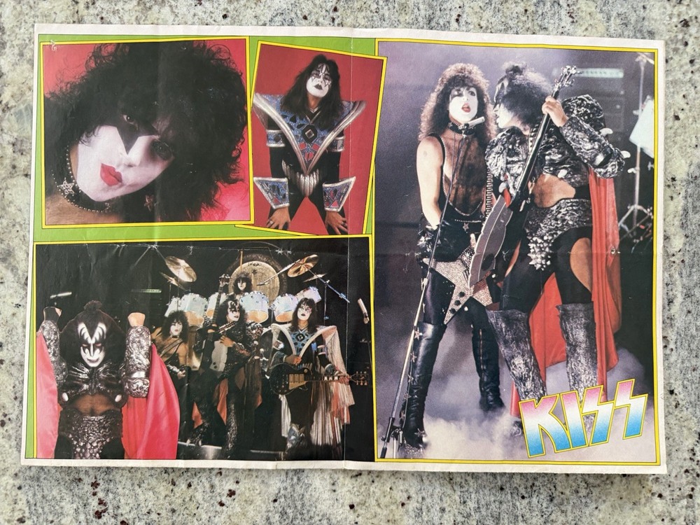 KISS 1981 MUZIEK PARADE MAGAZINE MP GENE PAUL ACE ERIC AUCOIN VINTAGE VERY RARE