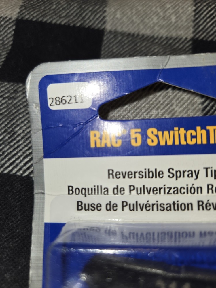 Reversible Spray Tip RAC 5 SwitchTip 286211