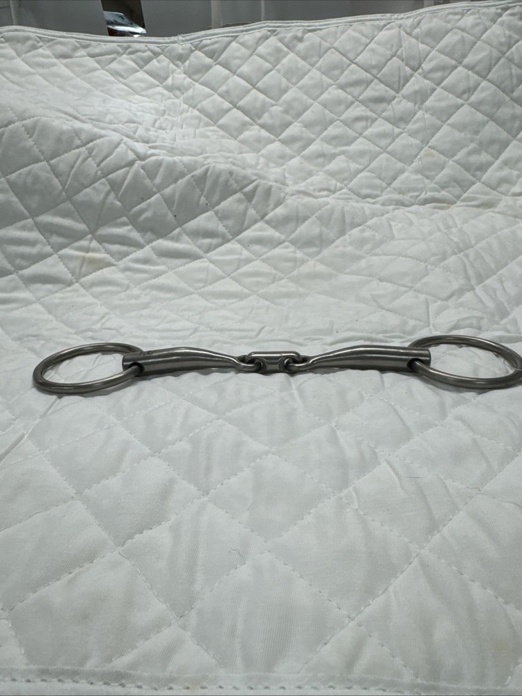 Expert Bit Ti Loose Ring Double Joint Snaffle 5.75"