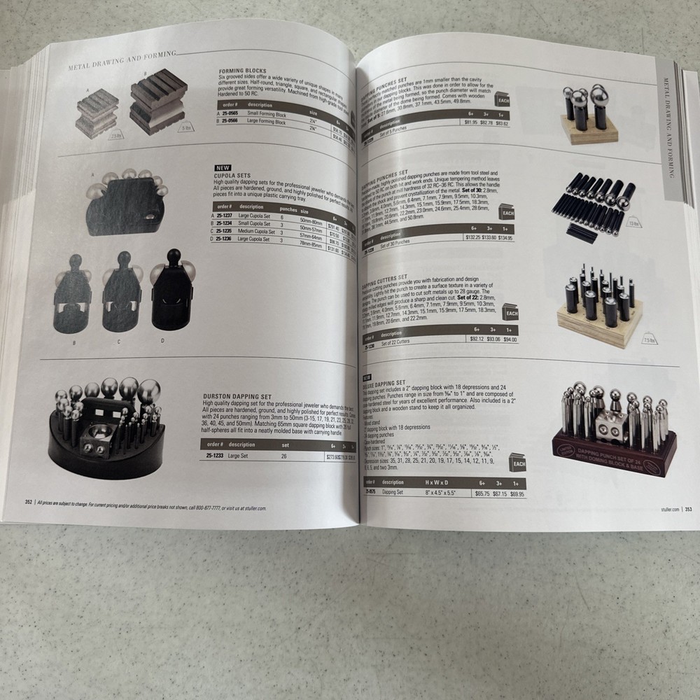 Stuller Tools 2012-2014 Catalog guide