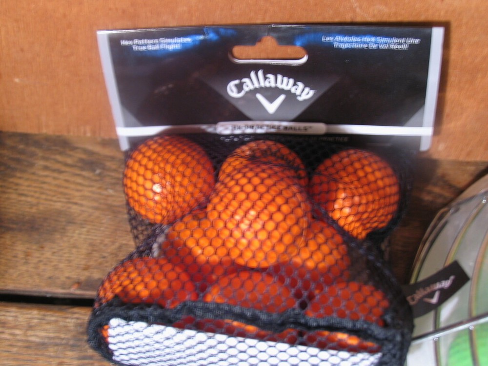 CALLAWAY Putt Return, Balls + Tees as pictured
