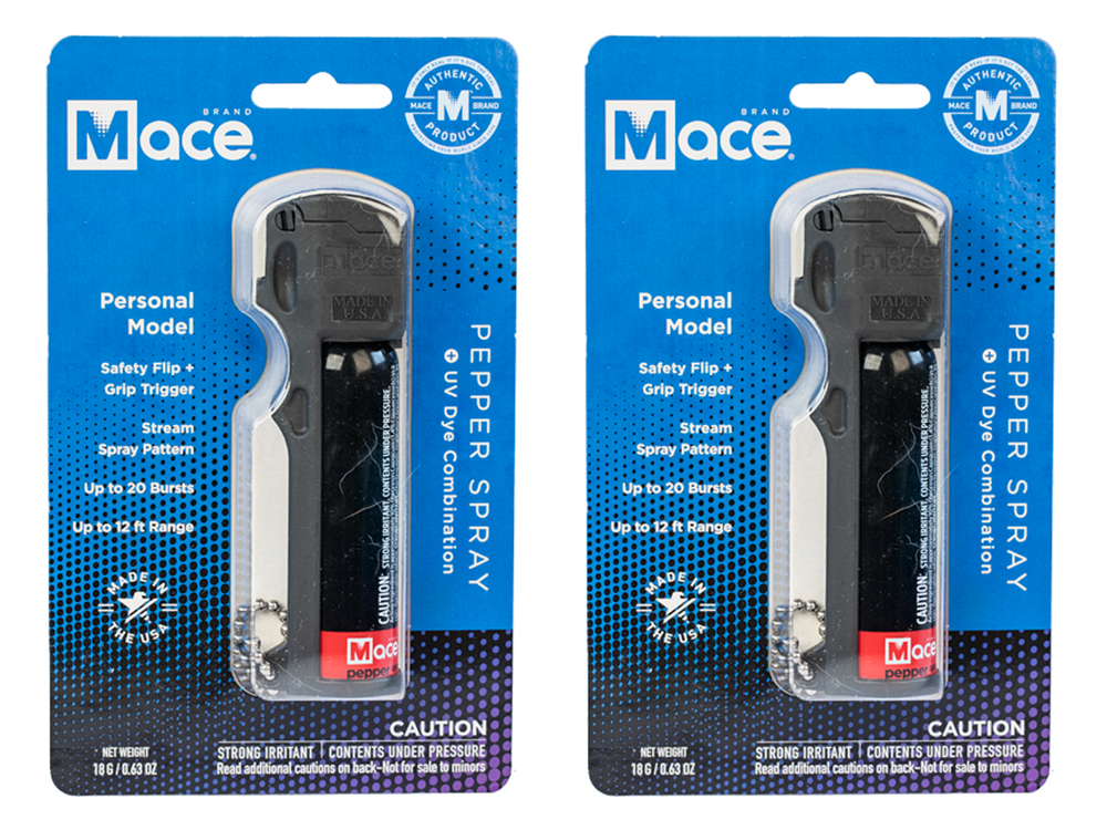 Mace® Pepper Spray Personal Security Safety Device Self Defense 2-Pack