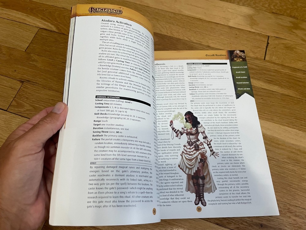 Pathfinder RPG: Occult Realms D&D 3.5