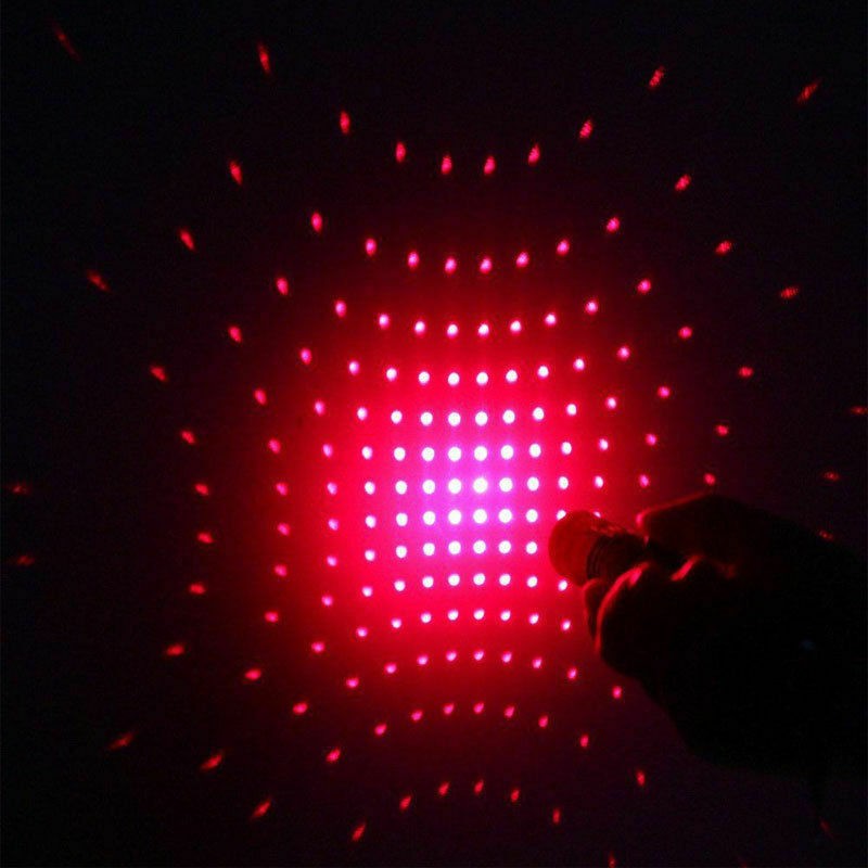 Red Laser Pointer Pen Lazer +2PCS Battery
