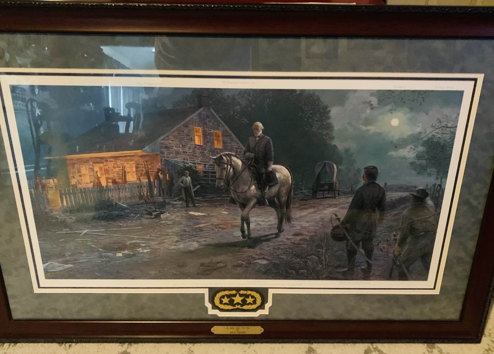 A…Sad Day To US… By Dale Gallon Signed And Numbered Professionally Framed