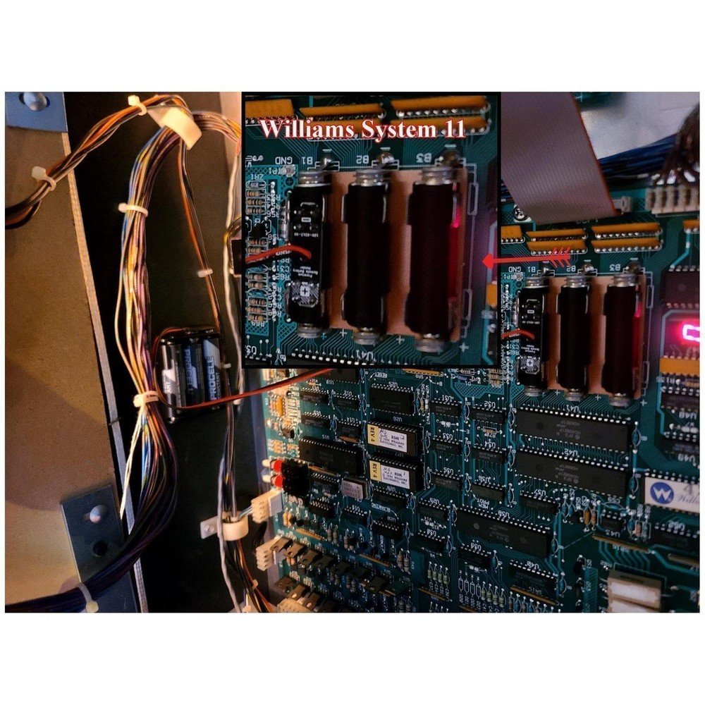 Pinball Universal Remote Battery Holder