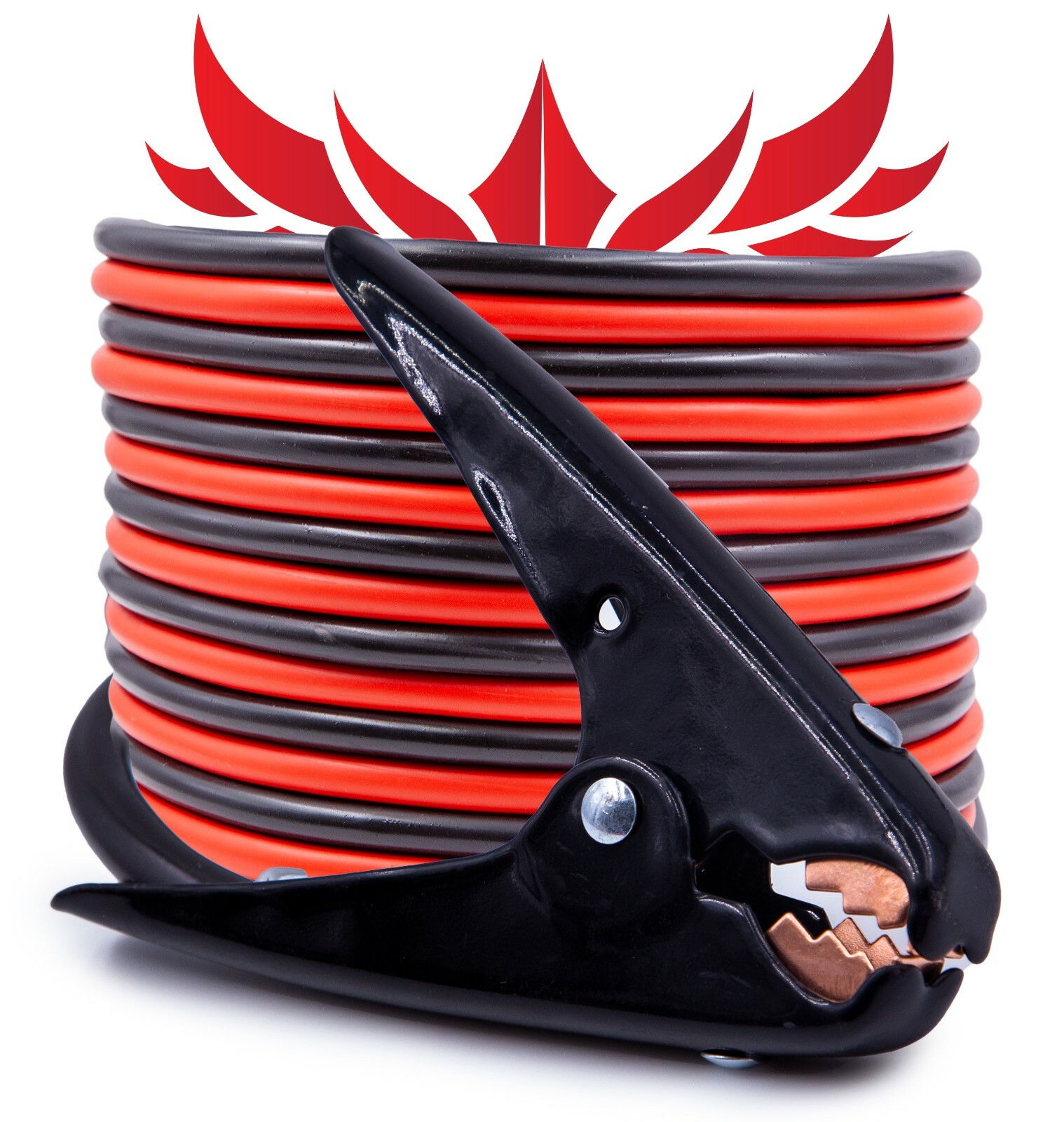 Heavy Duty 0 Gauge 20 Ft Battery Booster Cable Emergency Power Jumper 800 Amp