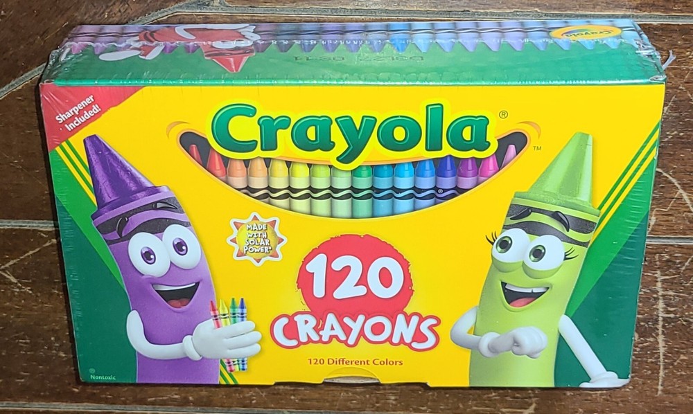 Crayola 120ct Crayons with Sharpener- Item #52-6920