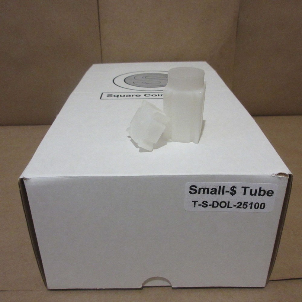 20 You Pick-Assorted Sizes COIN SAFE SQUARE TUBES - Cent through Silver Eagle
