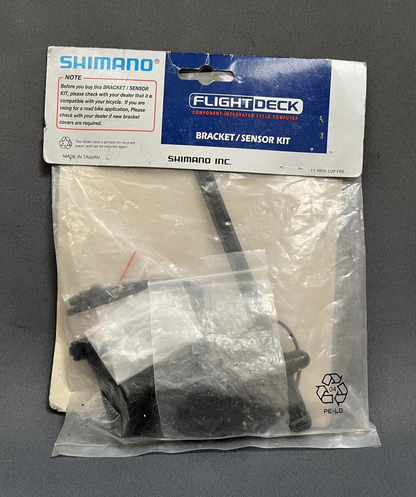 New Shimano XTR Flight Deck Computer Bracket/Sensor Kit SM-6500-MX