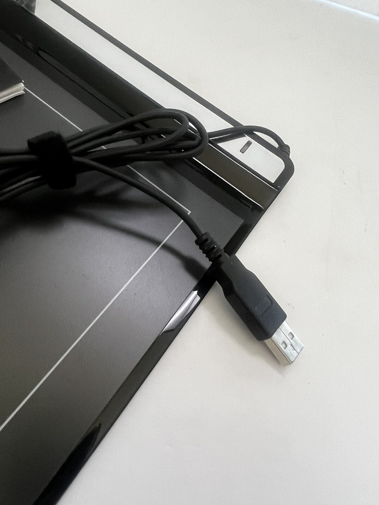 Tooya Pro Professional Graphic Tablet Complete Adobe Elements 7 Slim USB W/ Pen