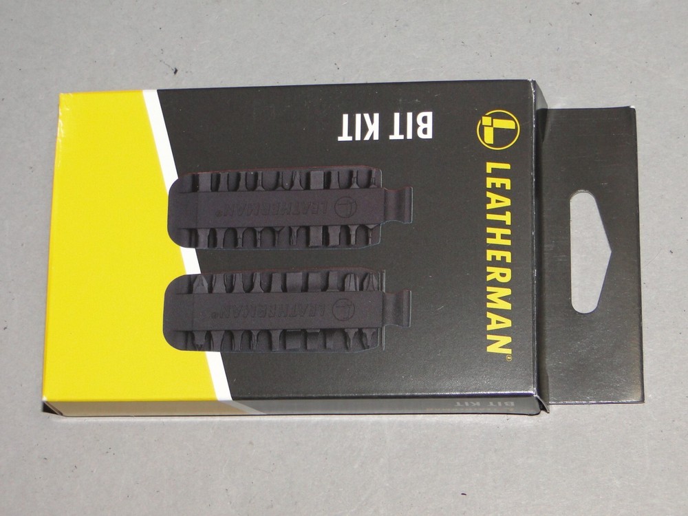 Leatherman® Bit Kit 20 Replacement Bits plus 1 Eyeglass Bit in 2 Holders #931014