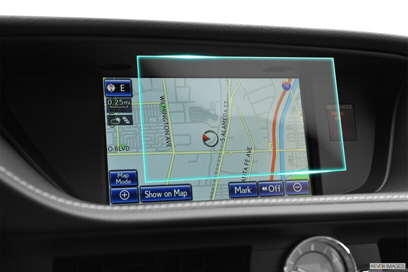 Crystal Clear Screen Protector for 2013 Lexus ES300H Vehicle Navigation