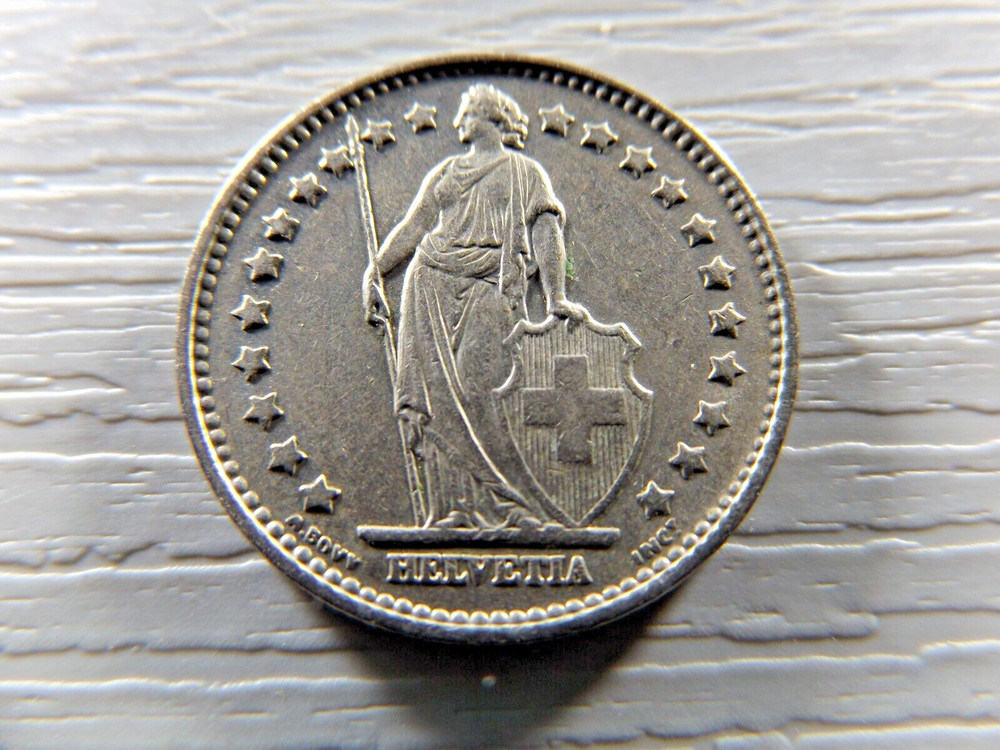 SWITZERLAND 1968 1 Franc