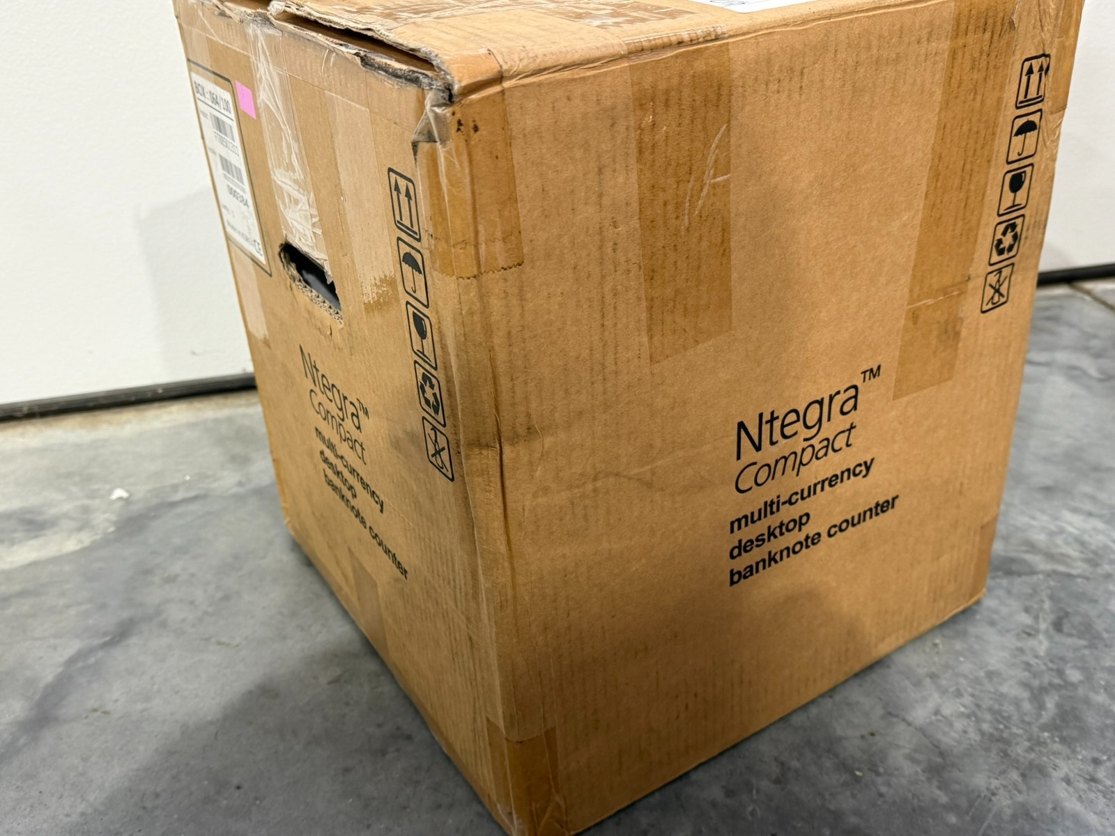 Ntegra Compact II Multi Currency Desktop Banknote Money Counter Open Box