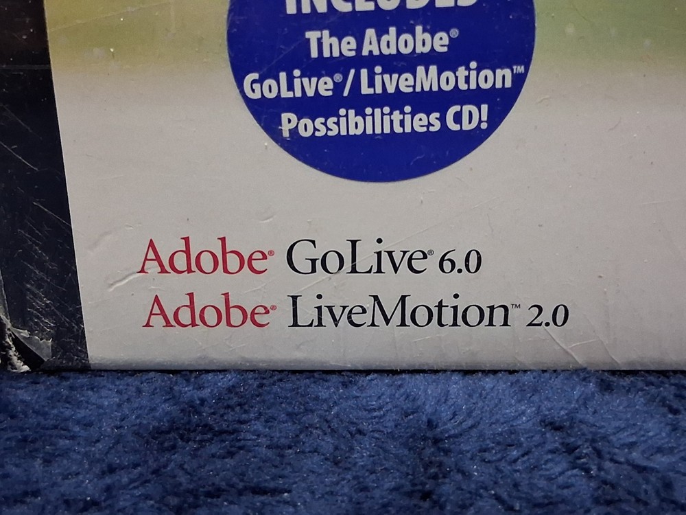 Adobe Go Live/Live Motion Pack Windows Education Version NIB