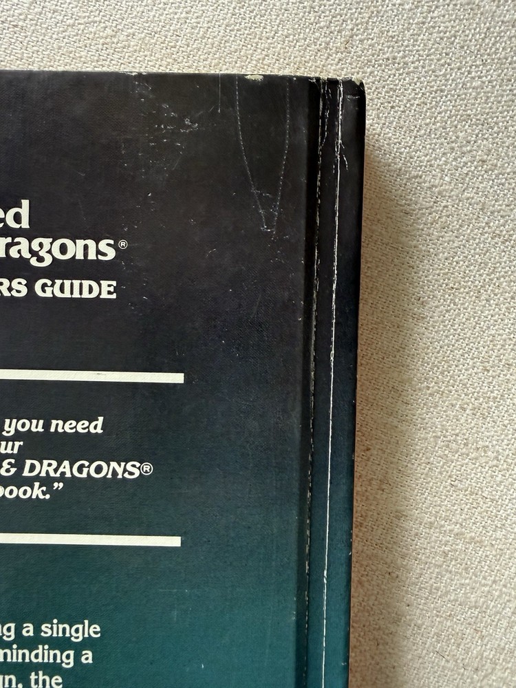 TSR Advanced Dungeons & Dragons Dungeon Masters Guide 1979 Hardcover