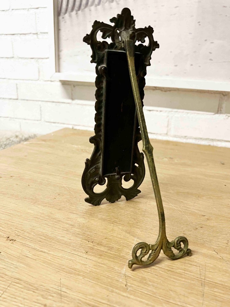 Antique Baroque Style Table Thermometer