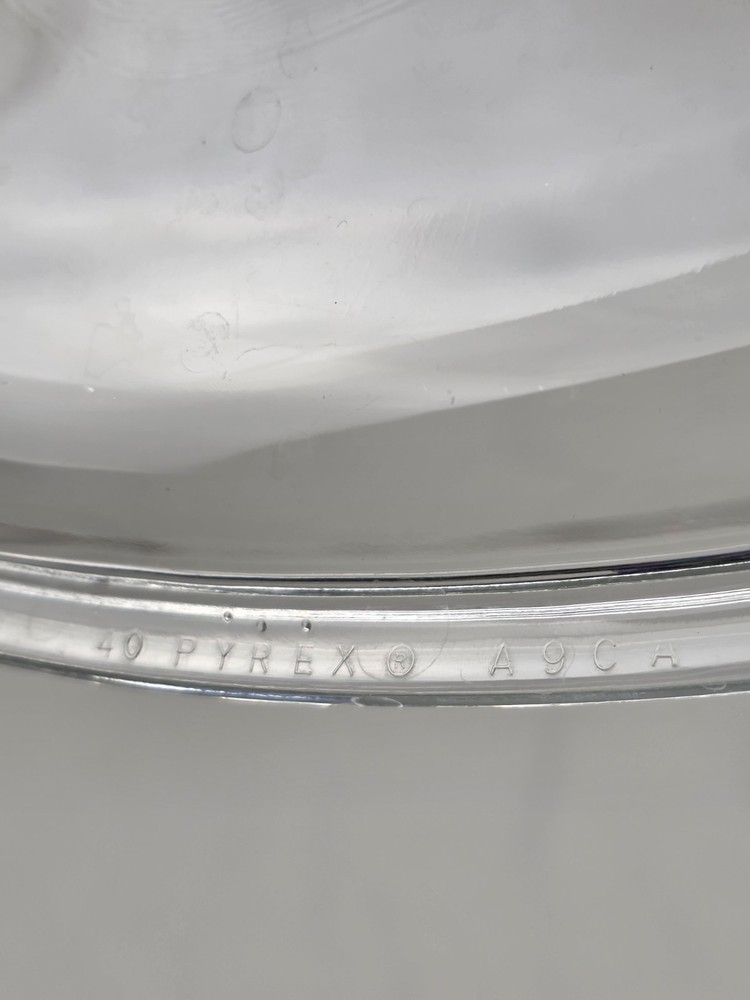 PYREX Lid A9CA A-9-C-A Clear Glass - Replacement Lid Only