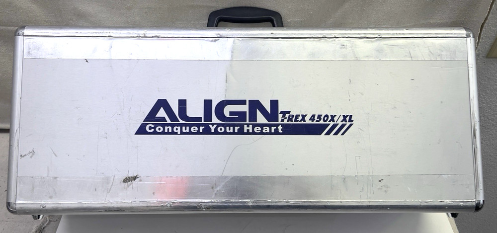 Align T-REX 450 Helicopter w/XP9303 Controller, Replacement Parts & Case