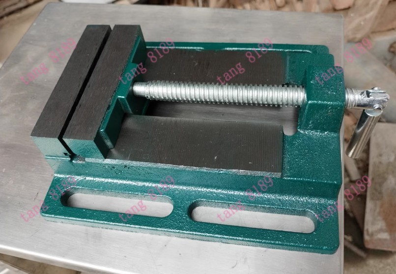 6" Bench Vise Clamp Table Flat Drill Press Vice Milling Machine Green
