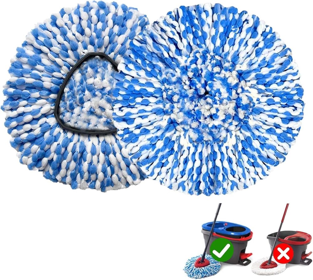 Mop Replace Heads patible for OCeda, Spin Mop Refill Head Replacement