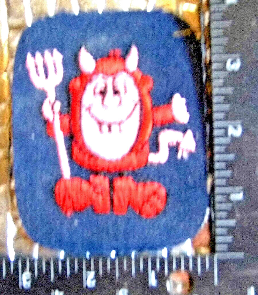 Vintage Patch  Funny Comical DEVIL    FREE SHIPPING !