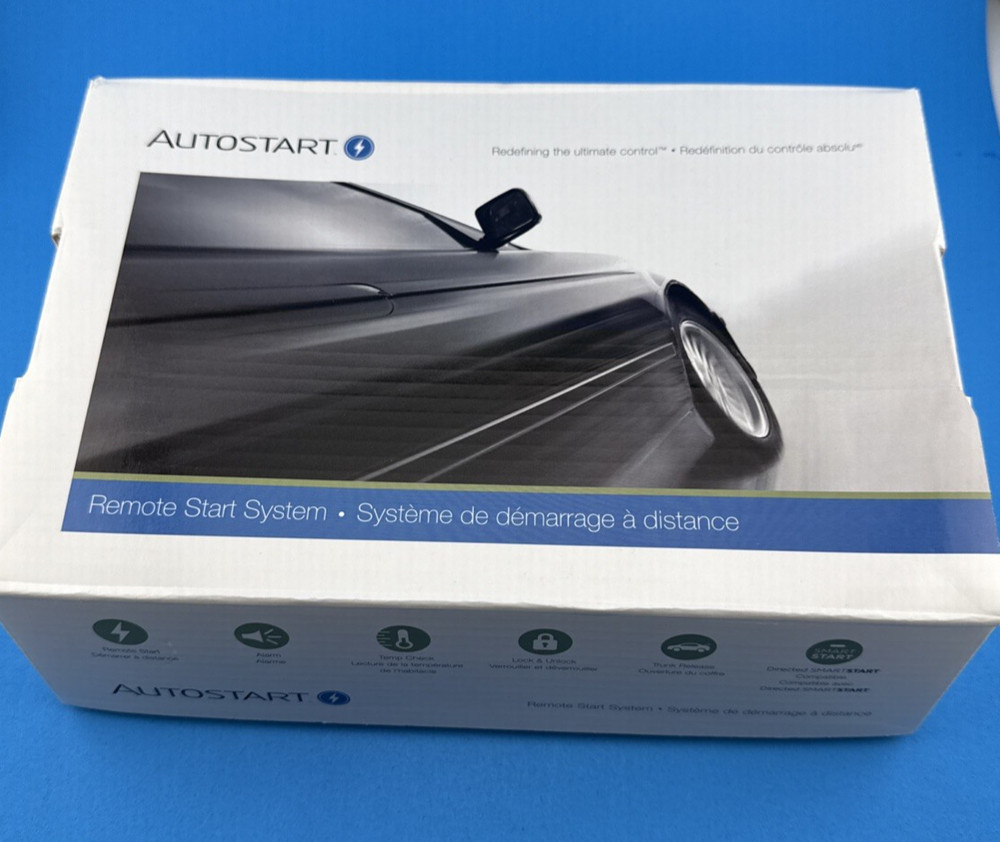 NEW Directed AUTOSTART AS-1780 1-Way LED KEYLESS Remote Start System