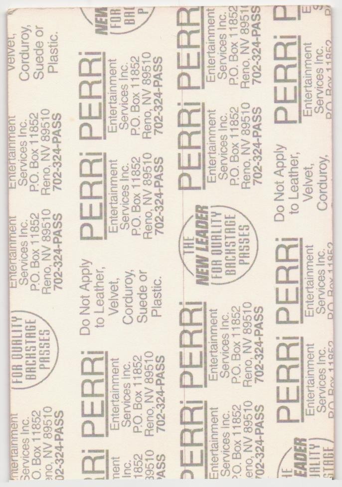 Vintage 1996 Arrested Development Backstage Pass Photo