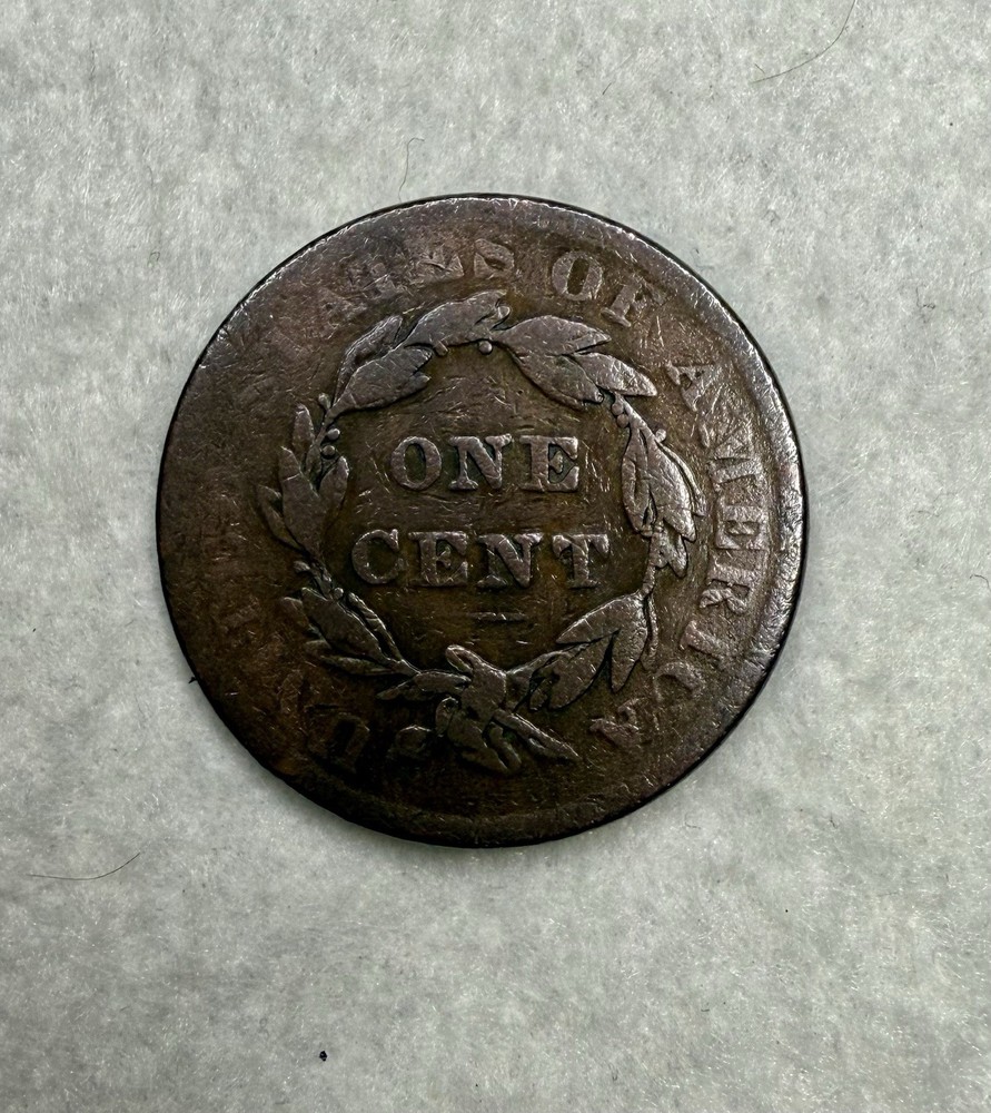 1837 Large Cent – Circulated Early U.S. Copper