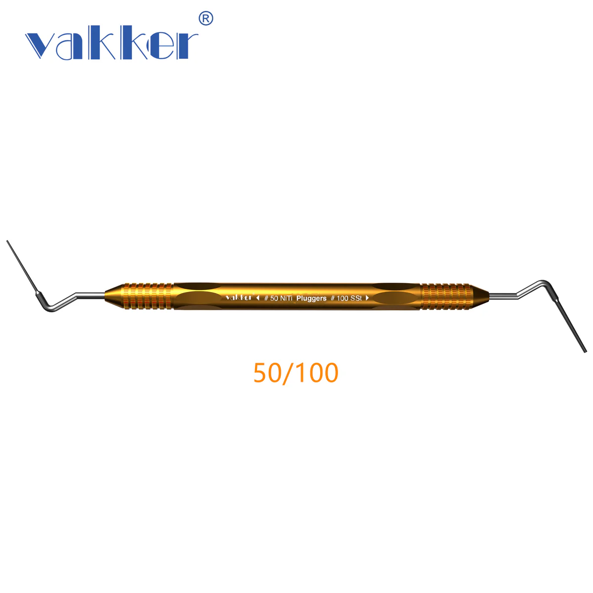 Vakker Dental Endo Condenser Gutta Percha Tips NITI Stainless Hand Plugger Set