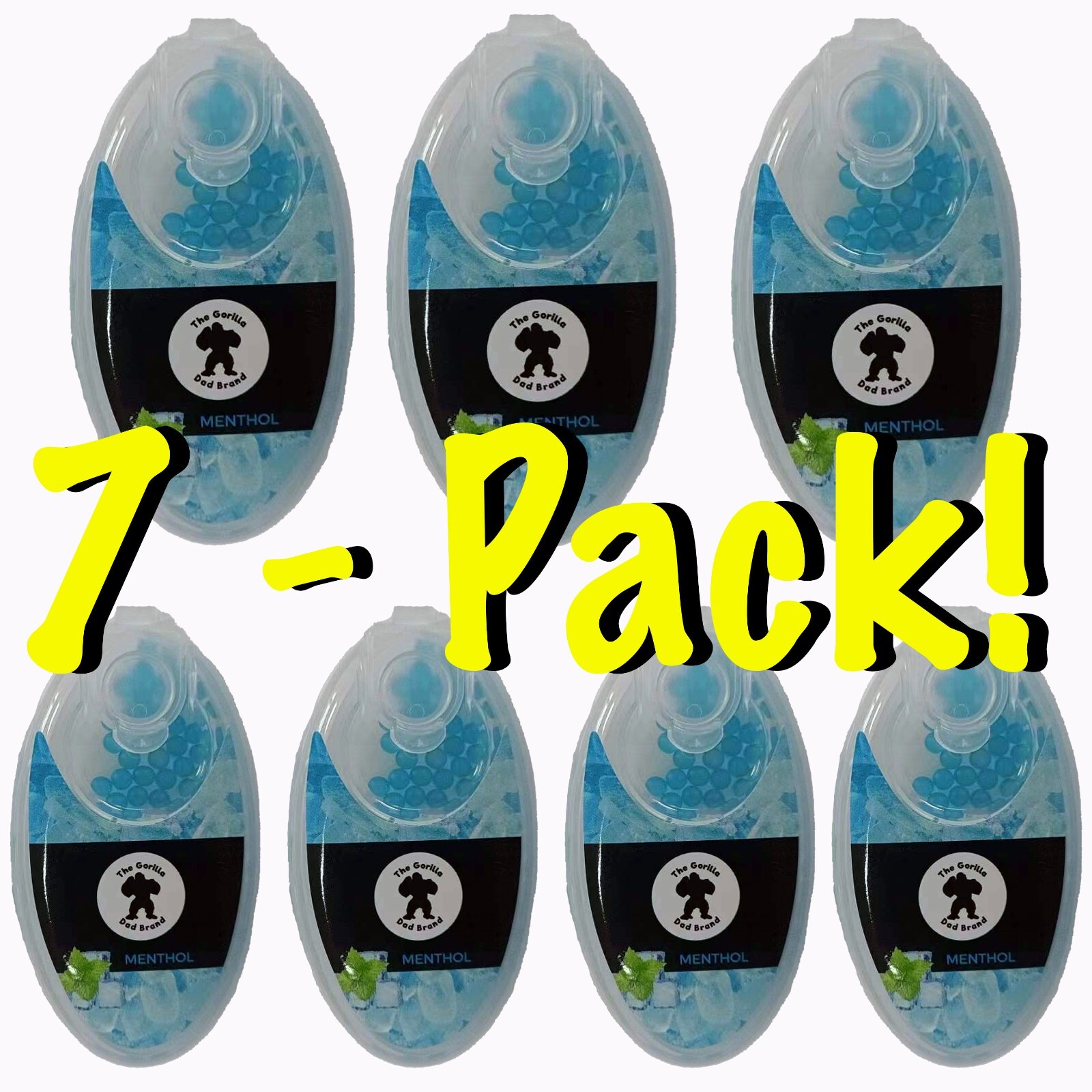 7 Pack Blue Menthol Bundle (100 pack boxes)