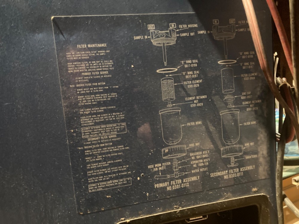 Vintage SUN DIAGNOSTICS Car Analyzer