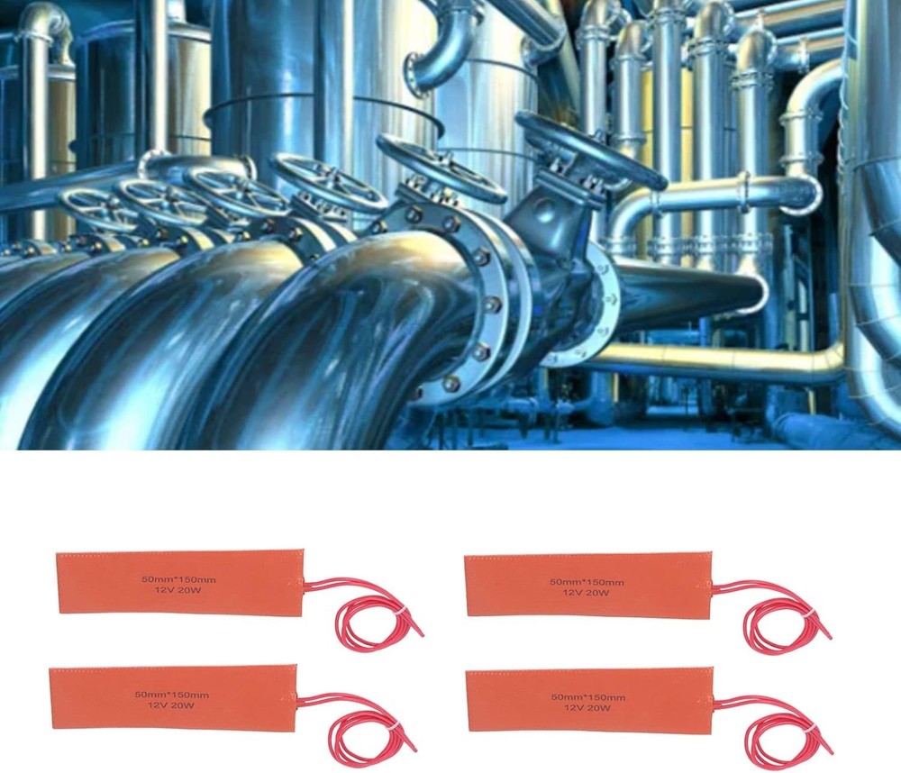 Silicone Rubber Heating Blanket Set for Efficient Industrial Heating