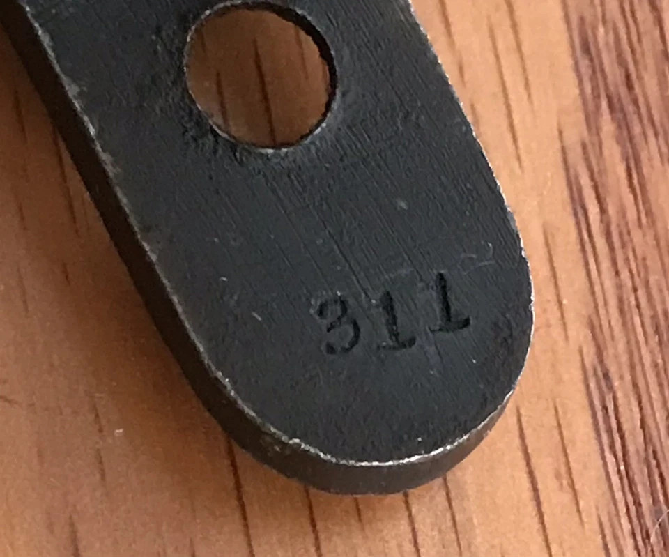 Model 1859 Sharps Buttplate With Patch Box Cut Out