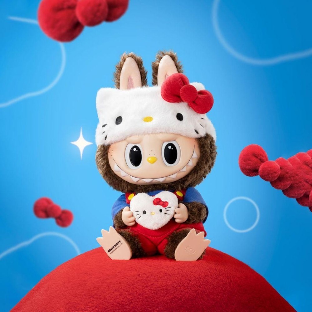 AUTHENTIC THE MONSTERS × HELLO KITTY PLUSH D TOY
